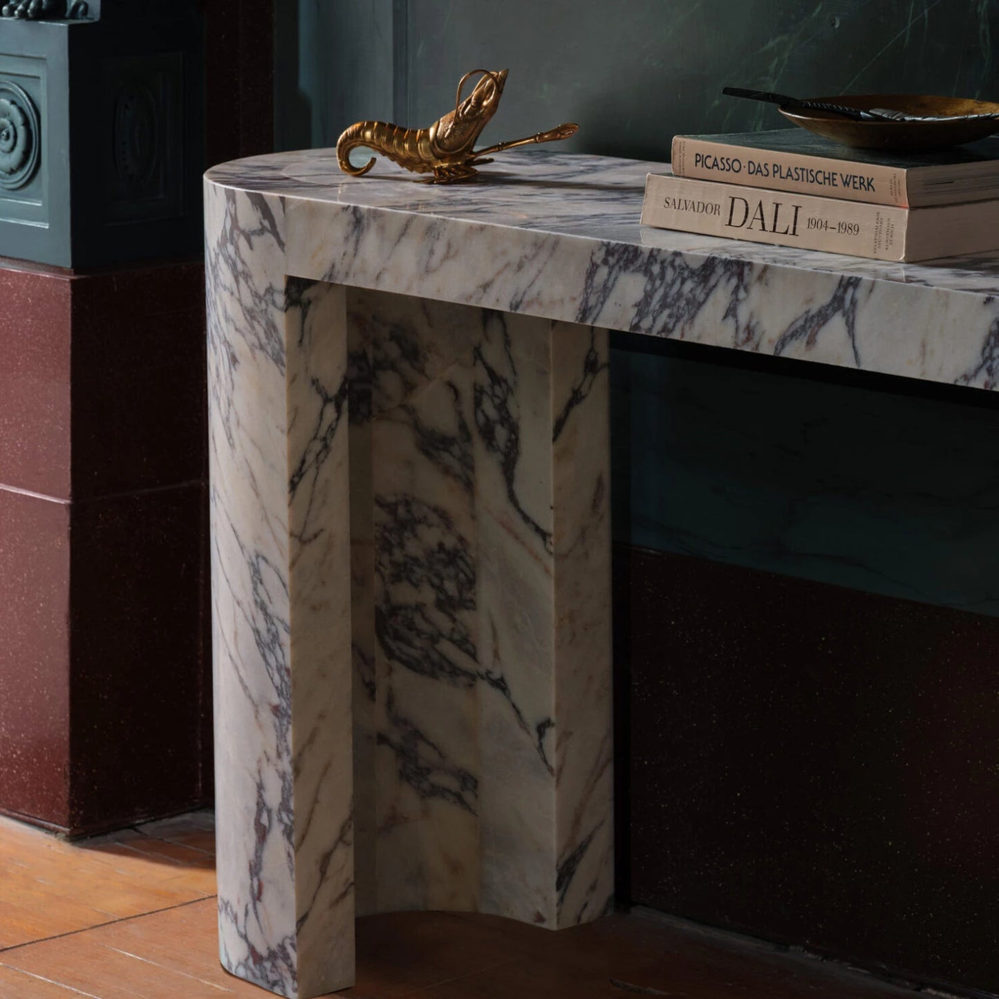 Viola Marble Console Table
