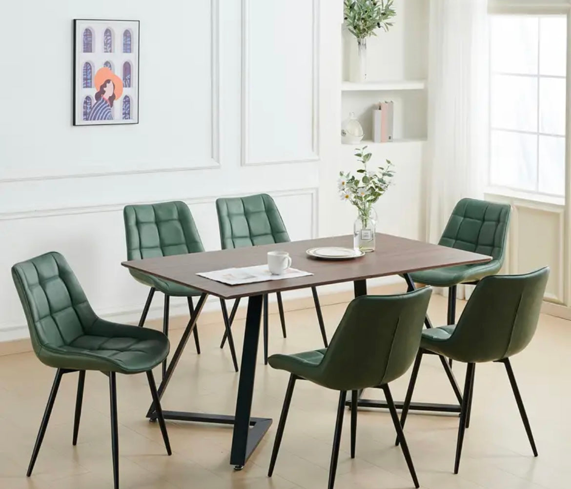 Cotswolds Home 2025 Leather Kitchen Dining Chairs Sets of 2