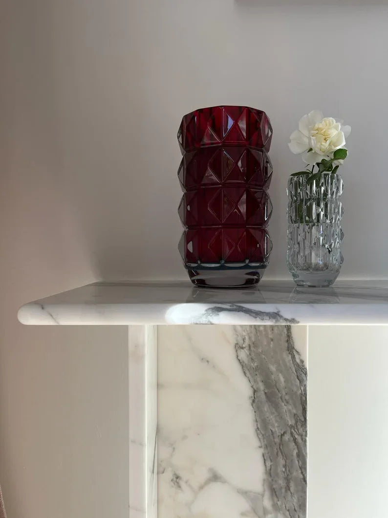 Calacatta White Marble Console Table