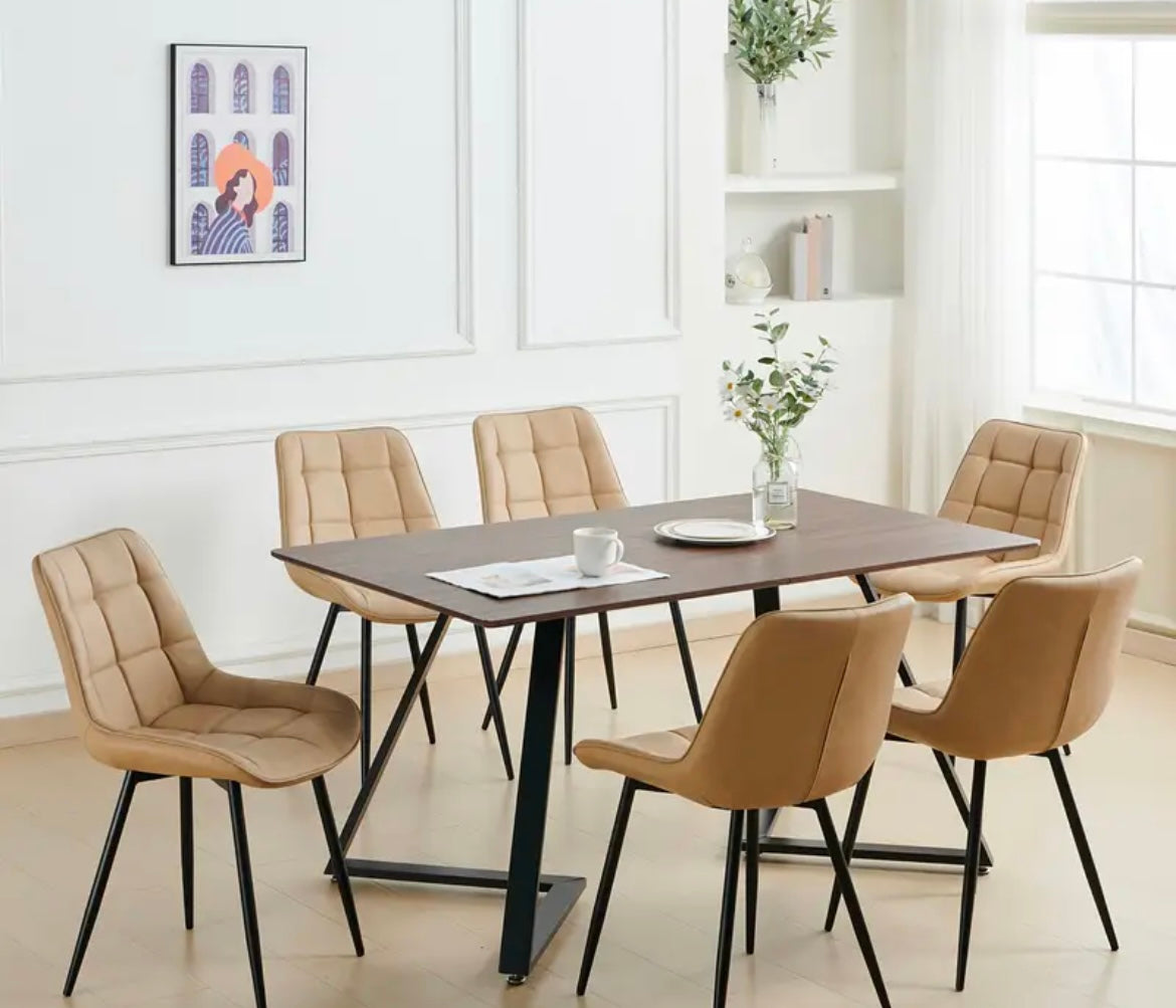 Cotswolds Home 2025 Leather Kitchen Dining Chairs Sets of 2