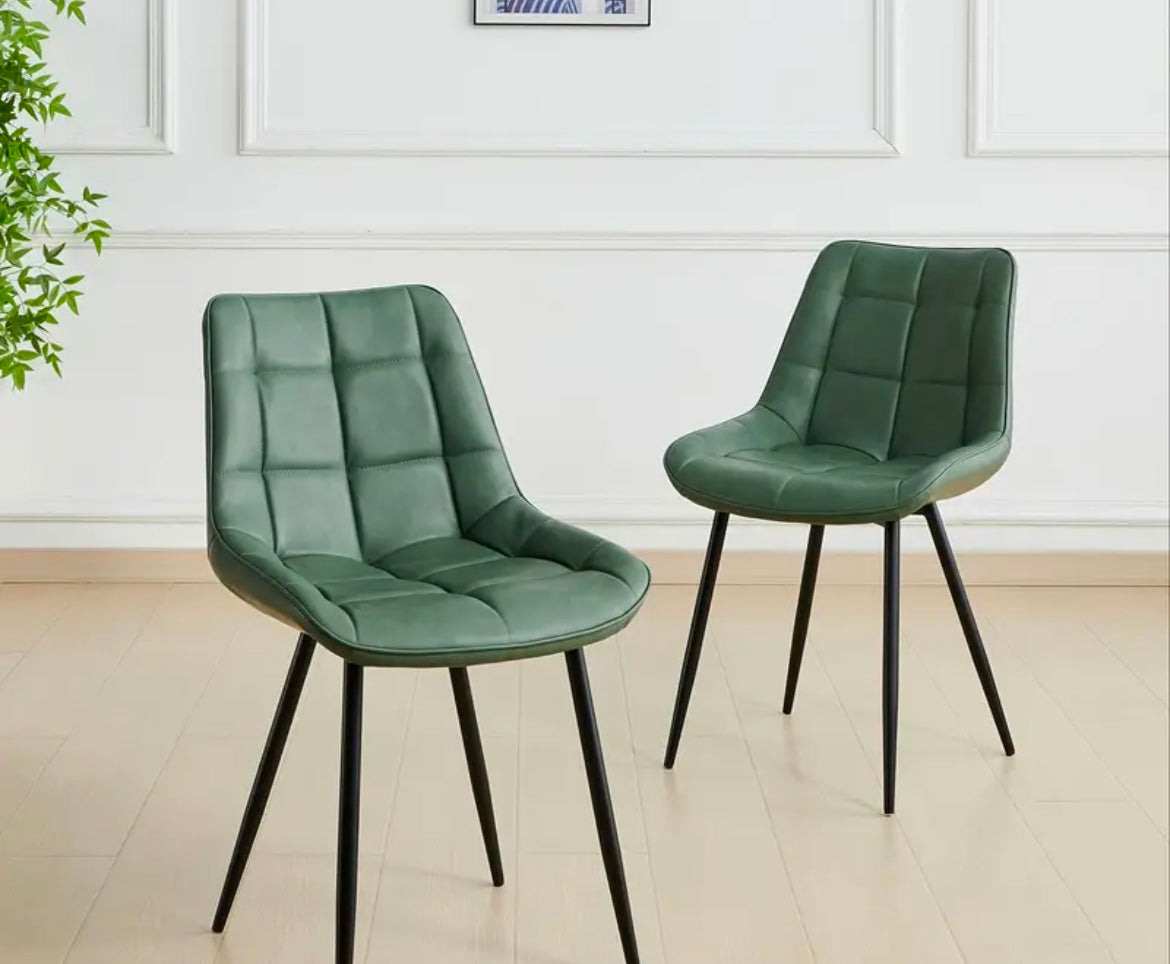 Cotswolds Home 2025 Leather Kitchen Dining Chairs Sets of 2