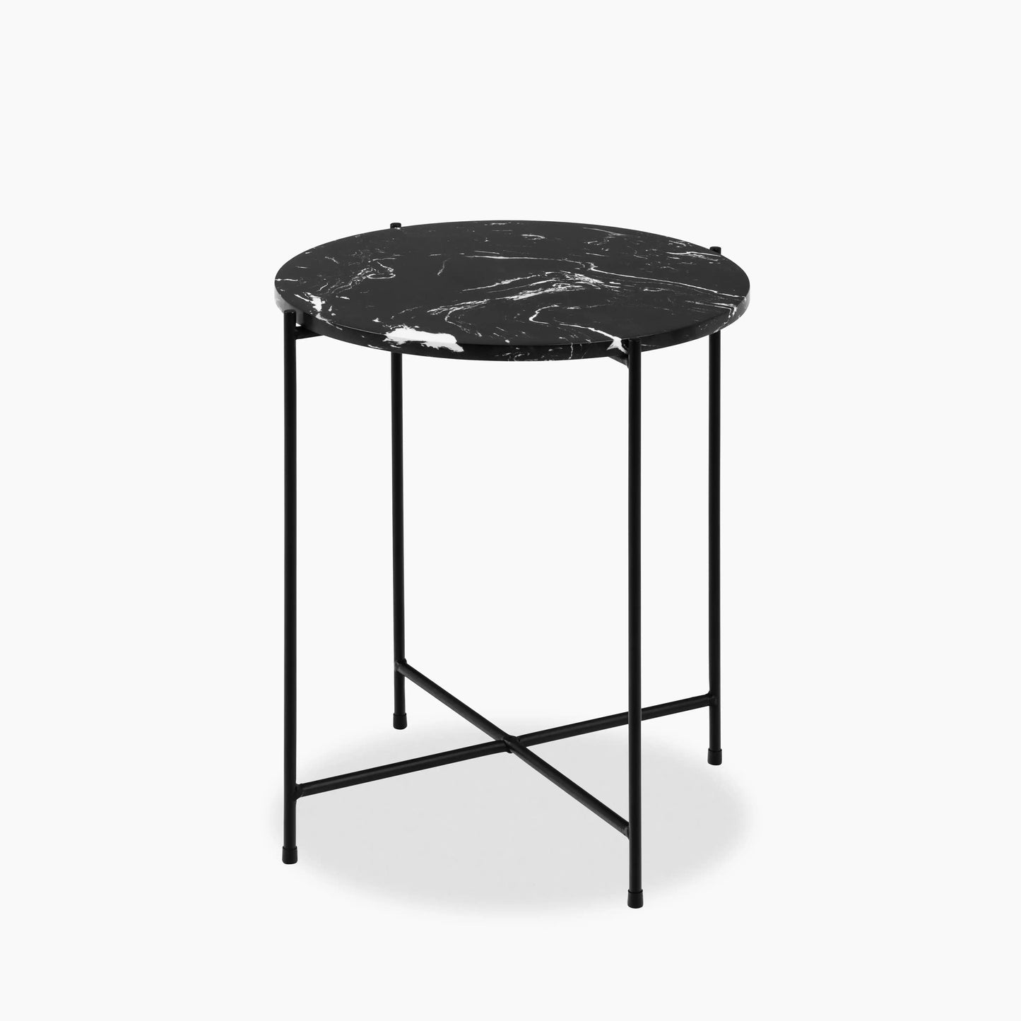 Black Onyx Top Side Tables