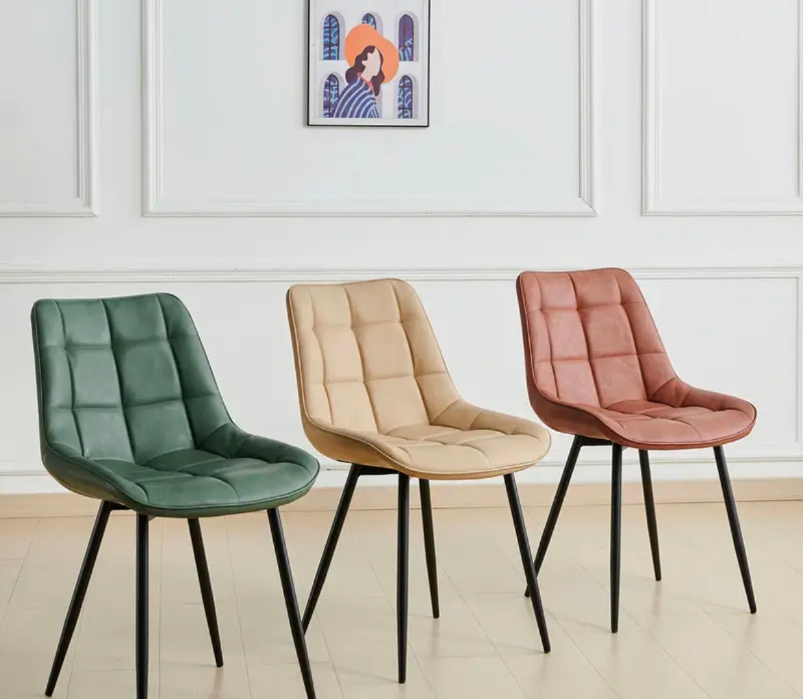 Cotswolds Home 2025 Leather Kitchen Dining Chairs Sets of 2