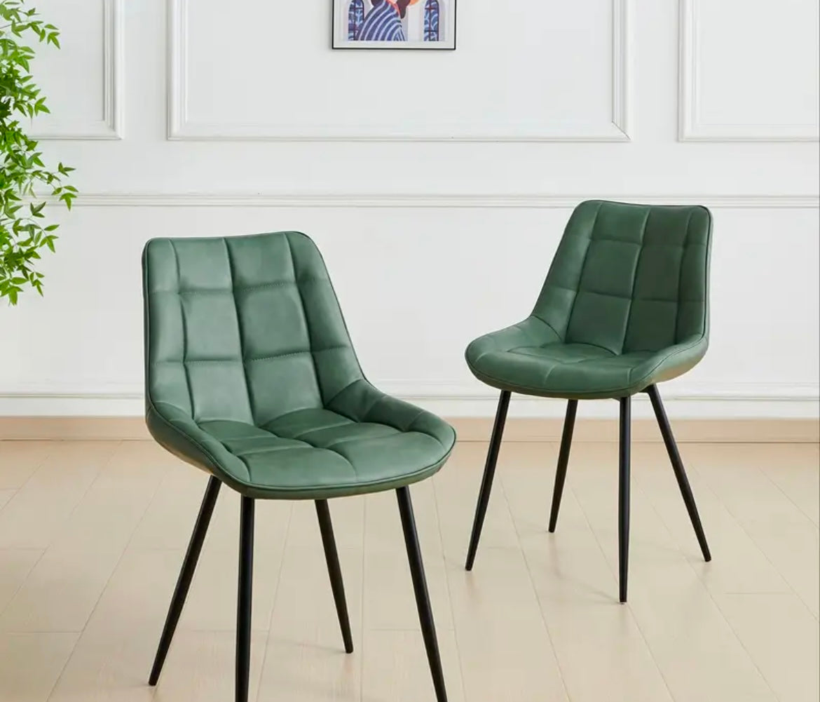 Cotswolds Home 2025 Leather Kitchen Dining Chairs Sets of 2