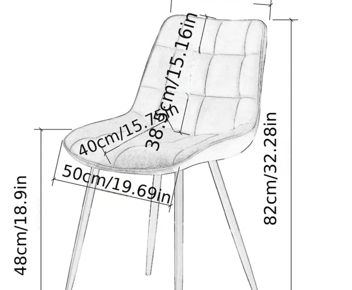 Cotswolds Home 2025 Leather Kitchen Dining Chairs Sets of 2