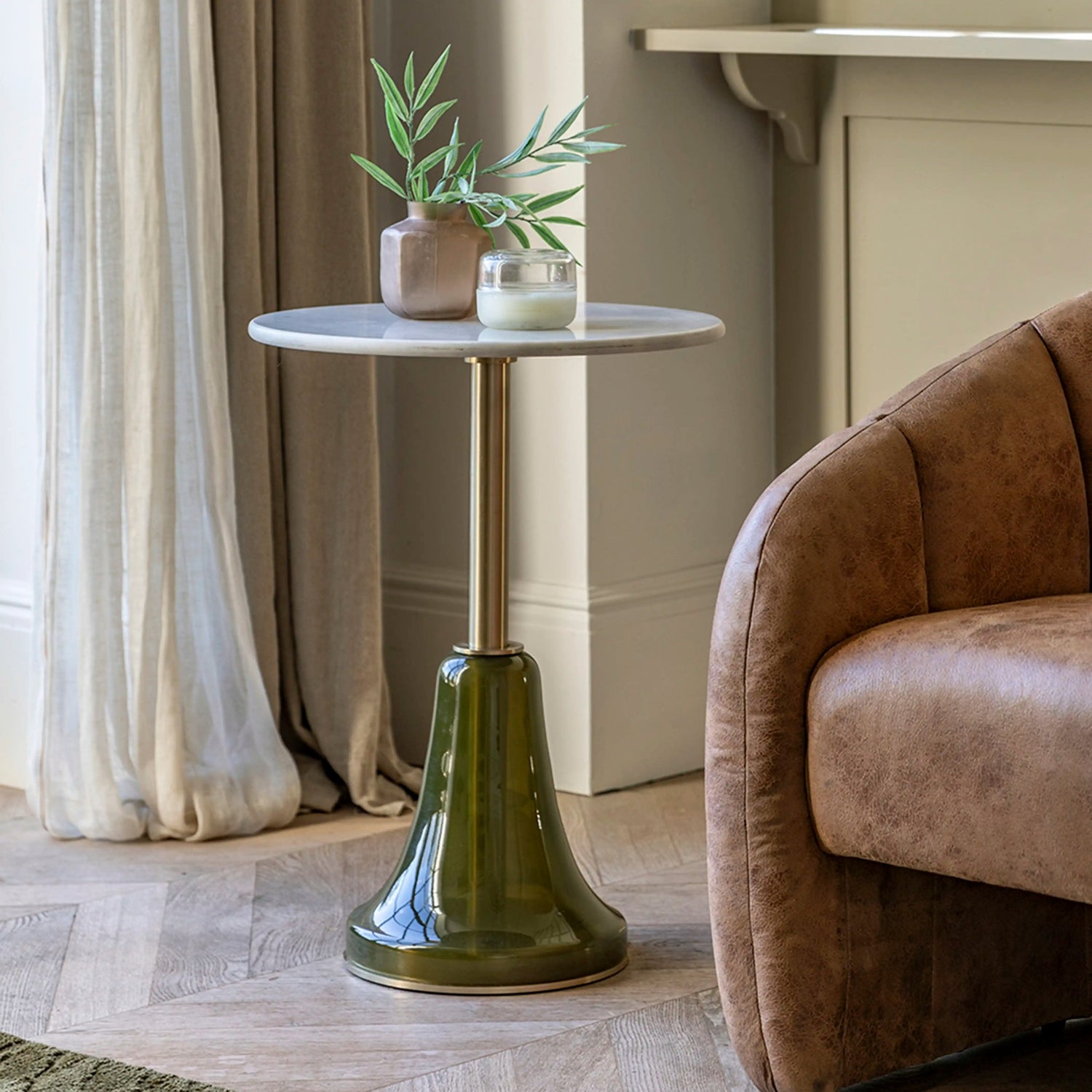 Marble Stone End Tables