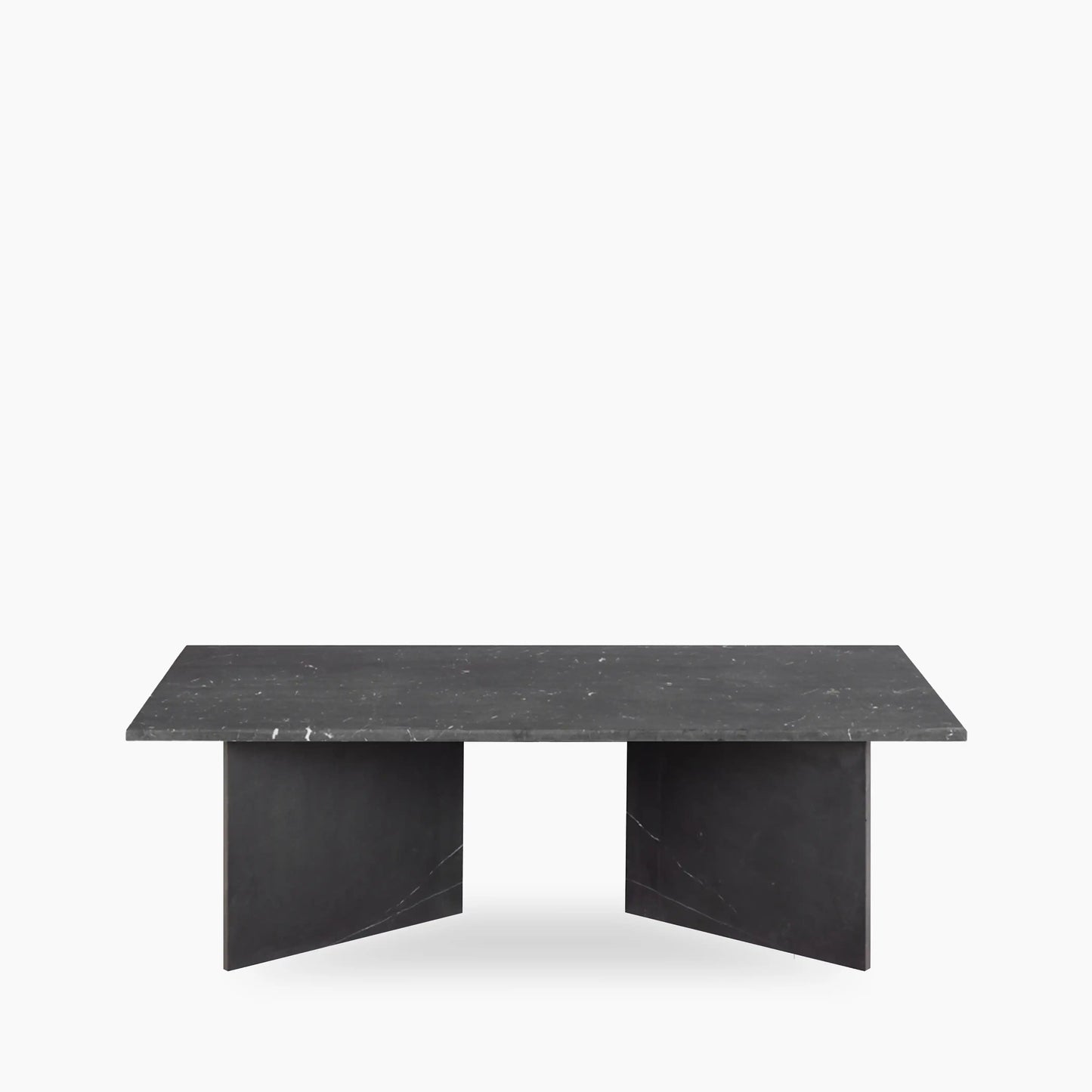 Onyx Black Marble Rectangle Coffee Table