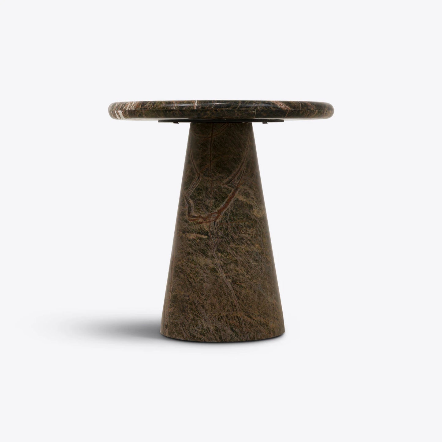 Verona Forest Green Marble Side /  End Table