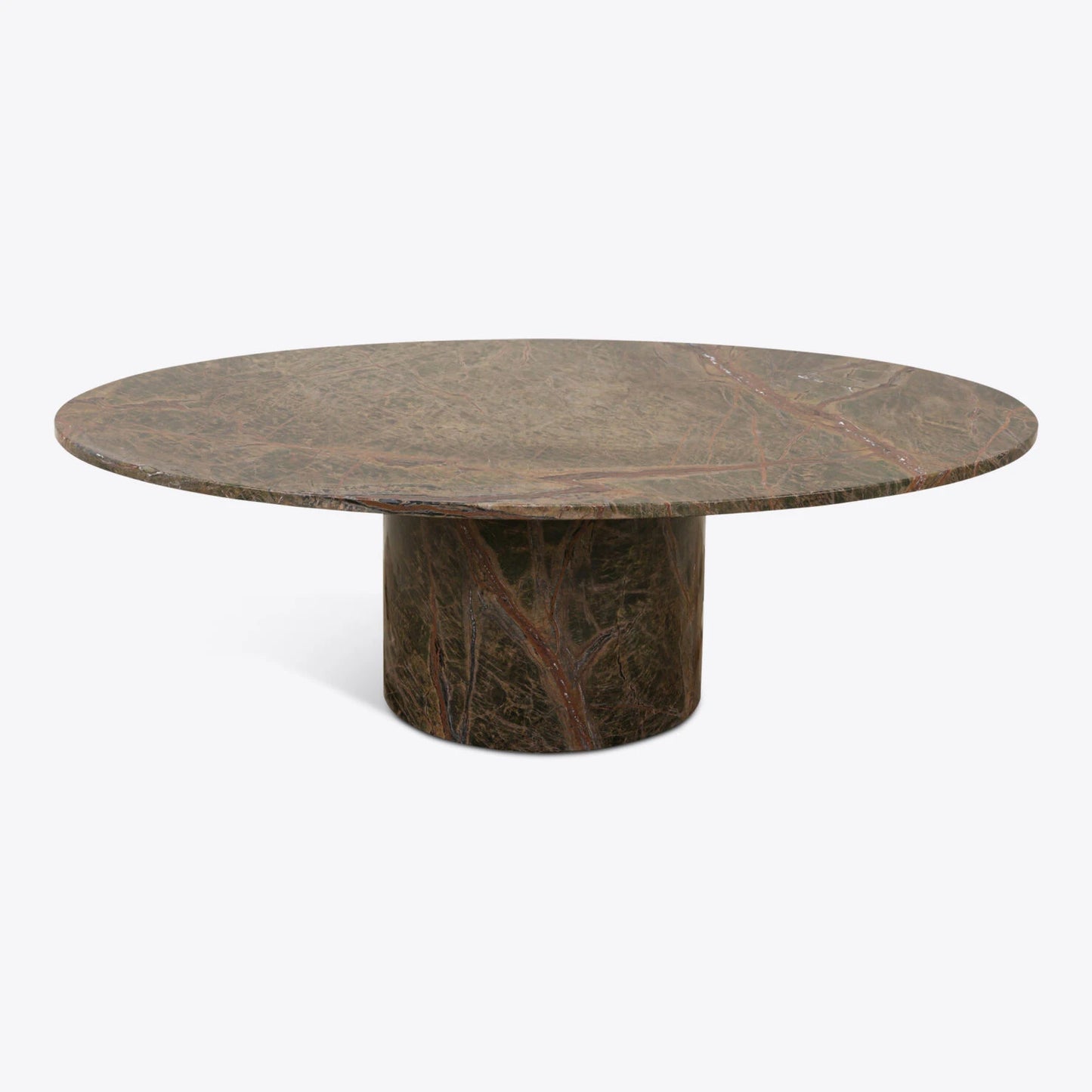 Forest Green Marble Coffee Table