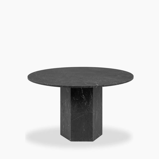 Black Onyx Marble 4 Seat Dining Table