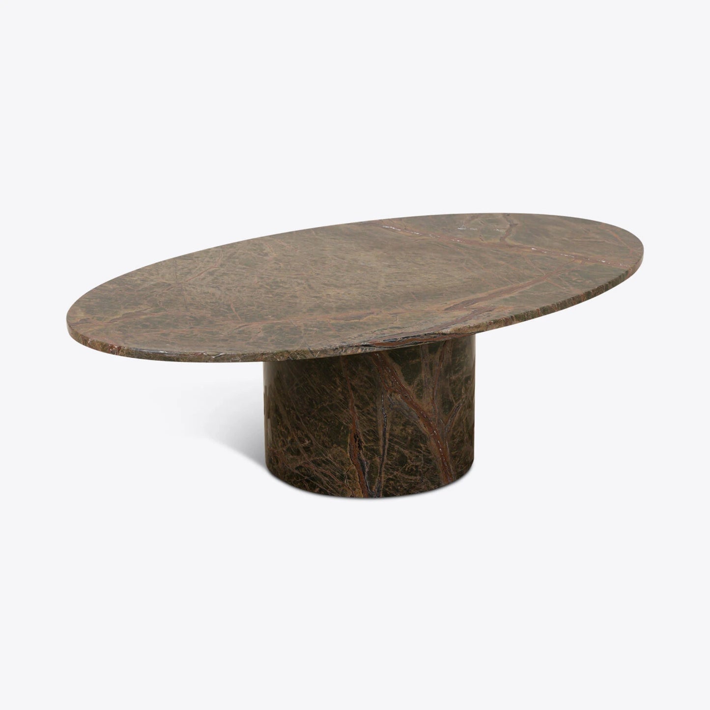 Forest Green Marble Coffee Table