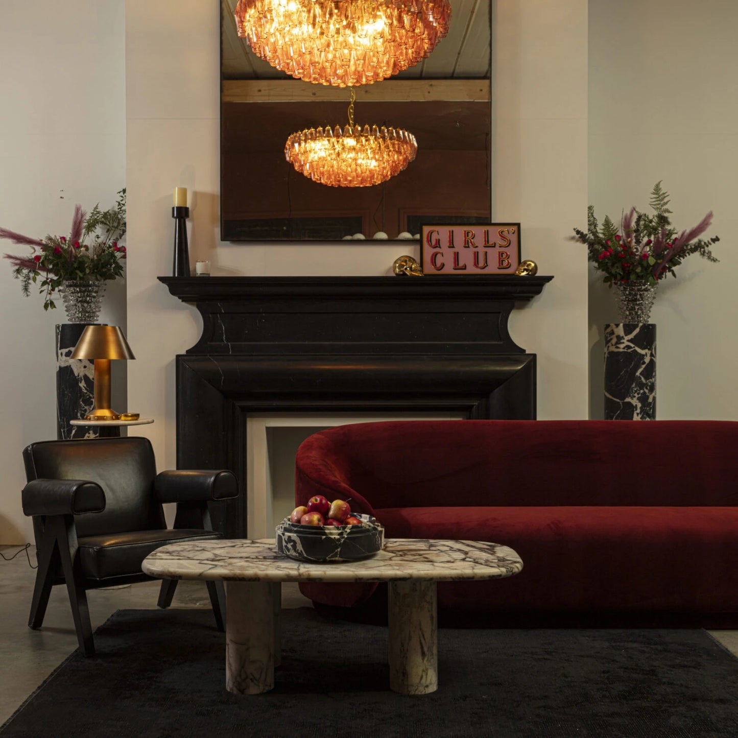 Breccia Marble Coffee Table