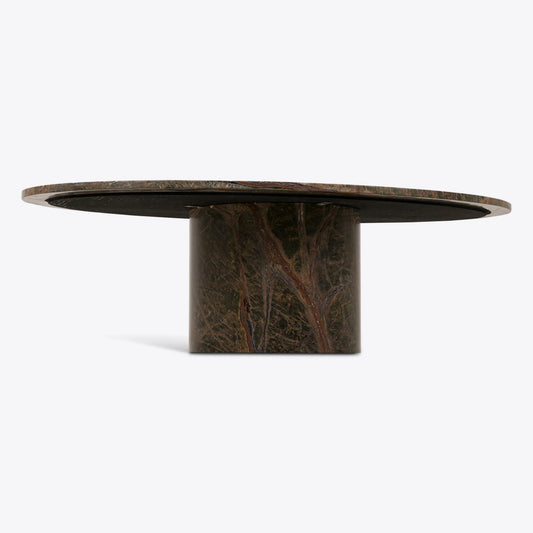 Forest Green Marble Coffee Table