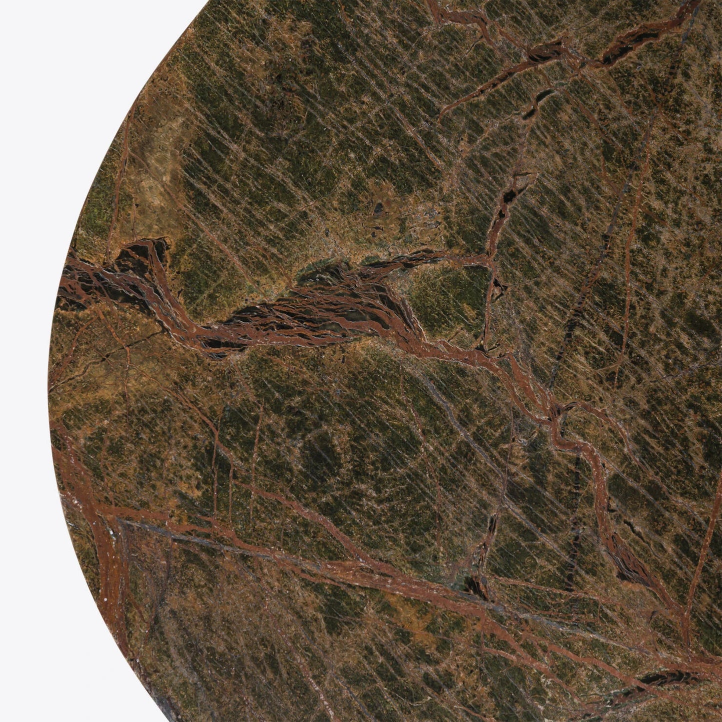 Forest Green Marble Coffee Table
