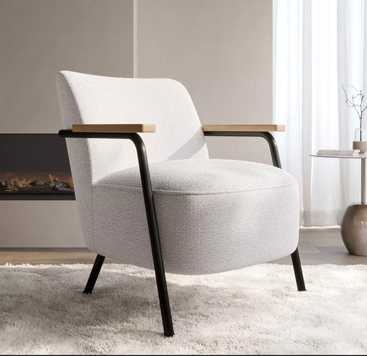 Cotswolds Boucle Scandi Armchairs